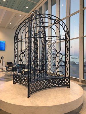 Philip Simmons iron gazebo