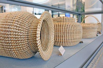 Mary Jackson Sweetgrass baskets