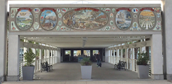 Andre Michaux Mural - Karl Beckwith Smith