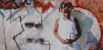 Mary Whyte Artist painting